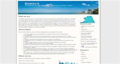 Desktop Screenshot of district6aa.org